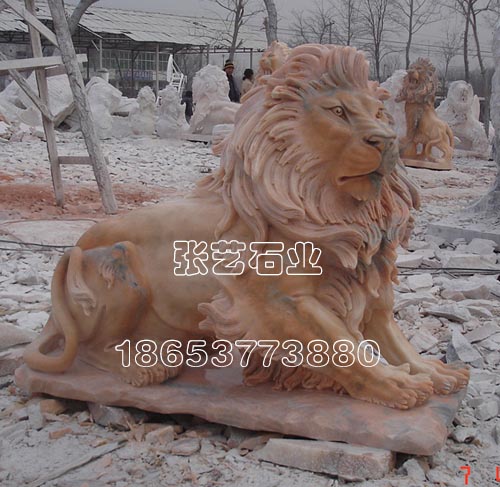 石雕石獅子