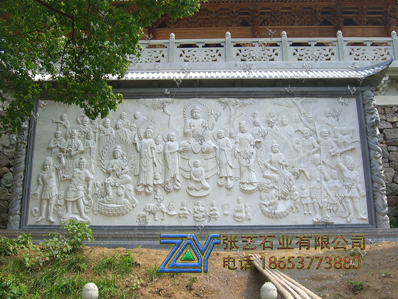 佛教浮雕壁畫