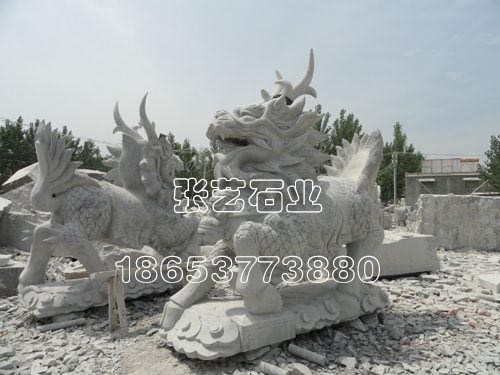 石雕麒麟