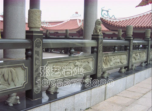 寺院石圍欄石護欄