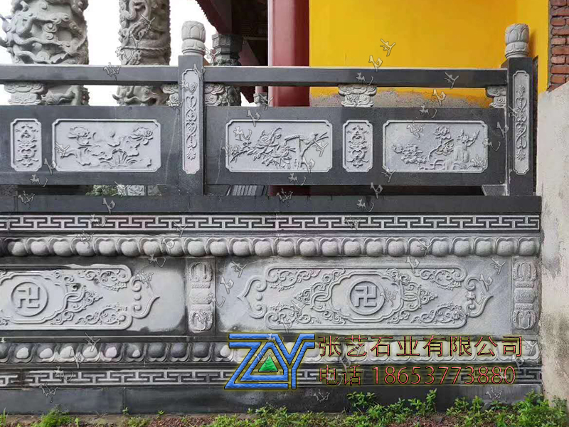青石欄桿護(hù)欄