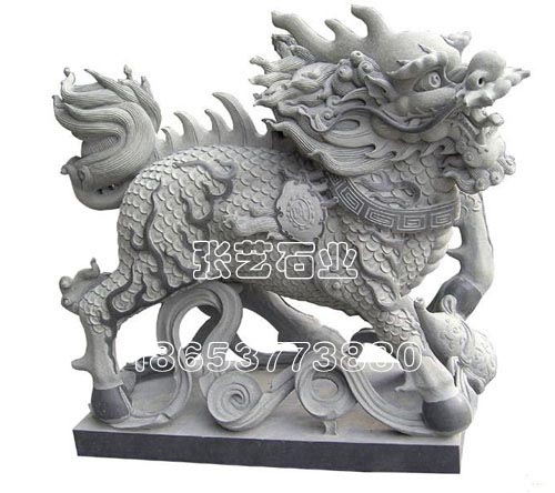 石雕麒麟