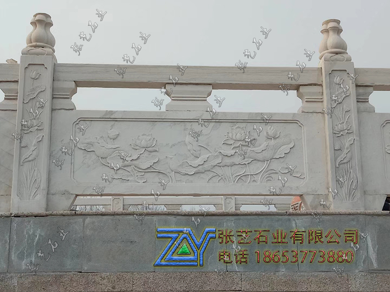 漢白玉欄桿護(hù)欄
