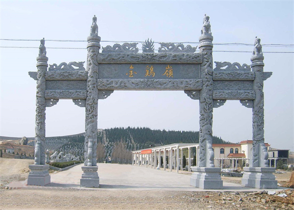 大型石雕牌坊
