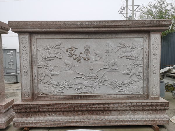 石雕山水壁畫(huà)