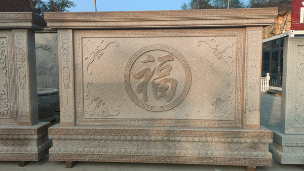 中式石雕壁畫(huà)