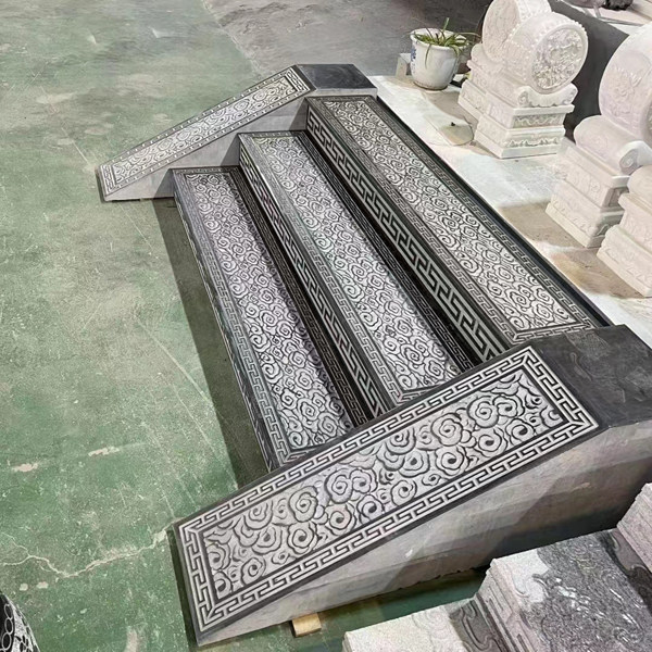 庭院青石祥云踏步石臺(tái)階